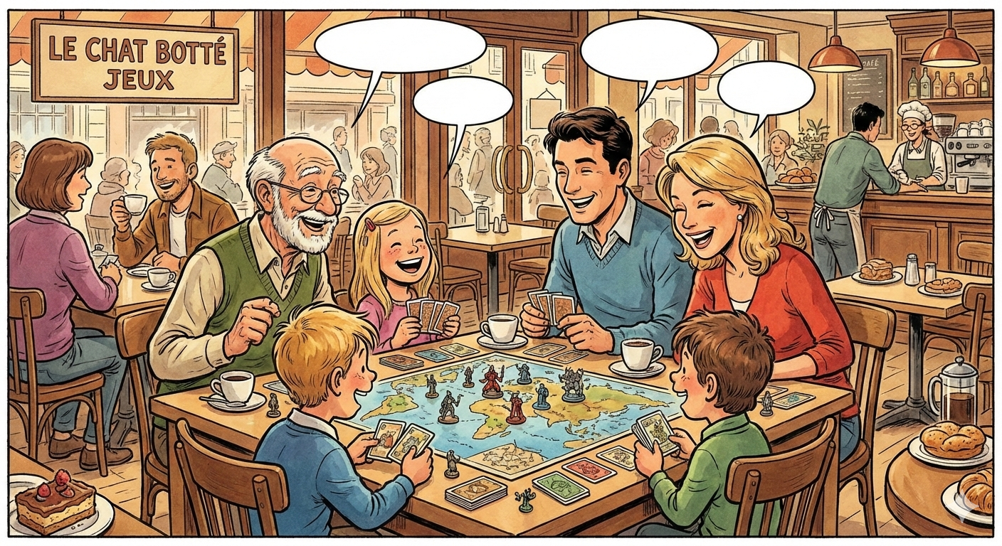 Amazon board game cafe